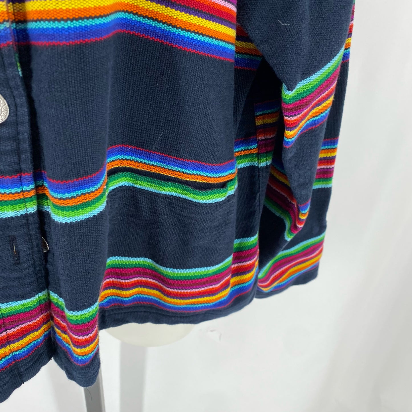 Size 3 CHICO'S Stripe Jacket