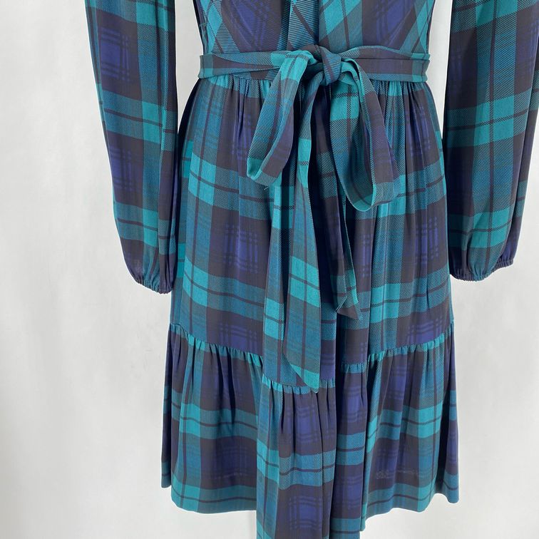 Size 4 J CREW Plaid Dress