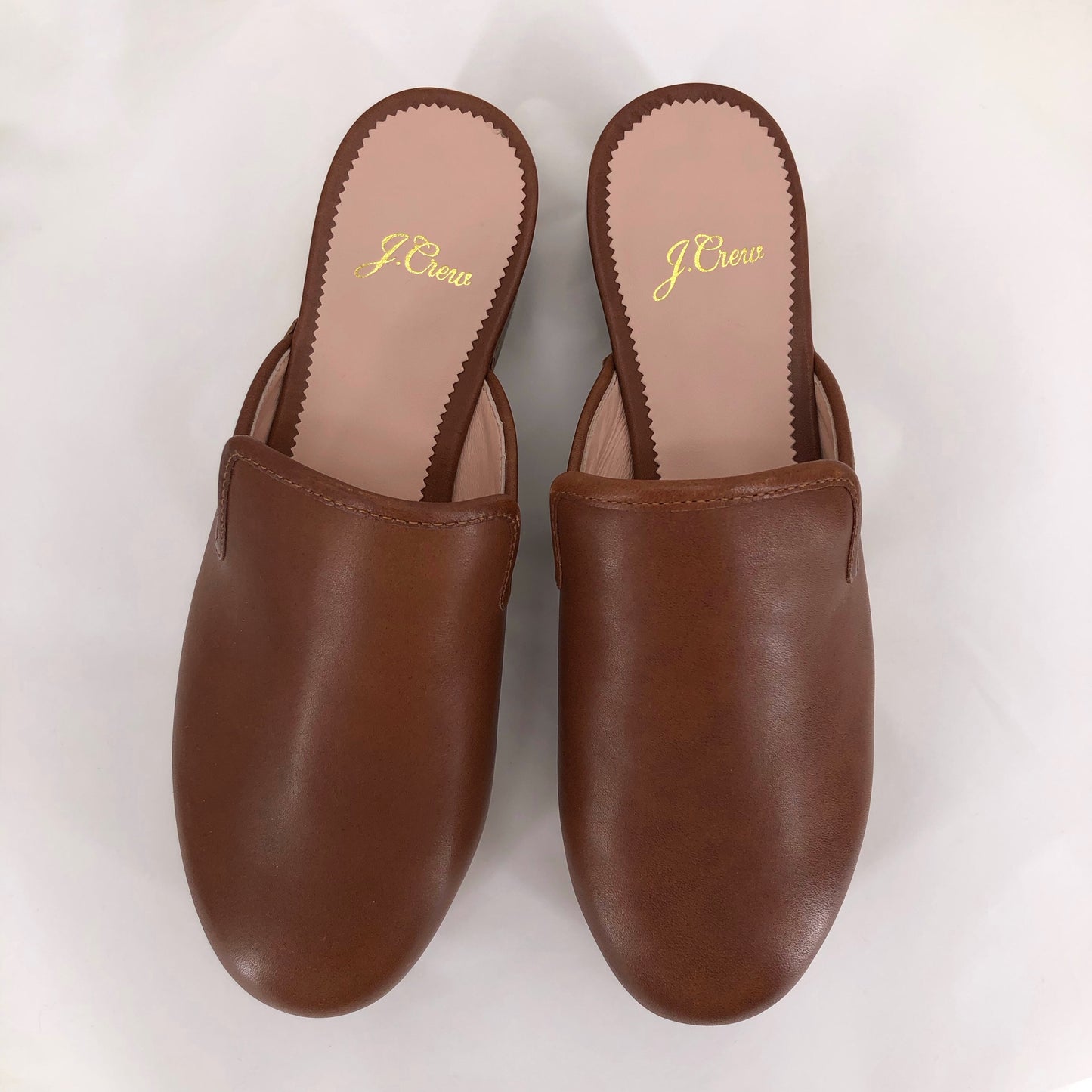 BROWN W Shoe Size 7 J CREW Clog