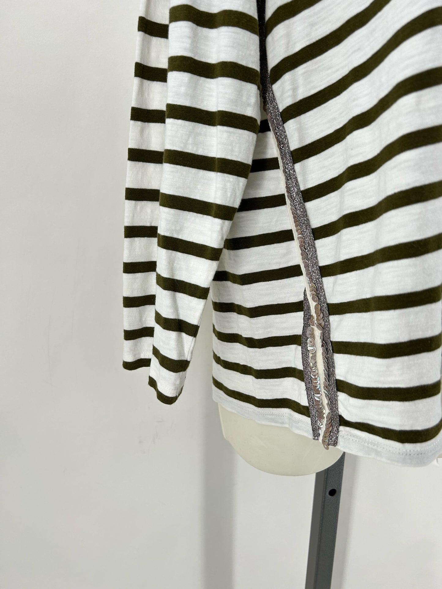 Size XL J CREW Stripe Shirt