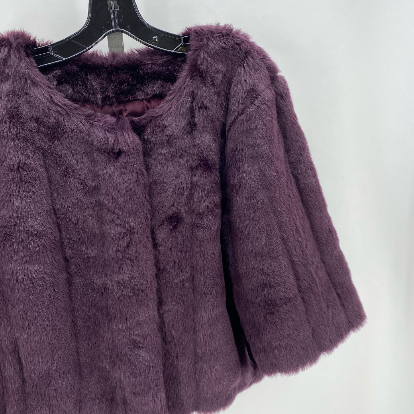 Size M CALVIN KLEIN FAUX FUR Jacket