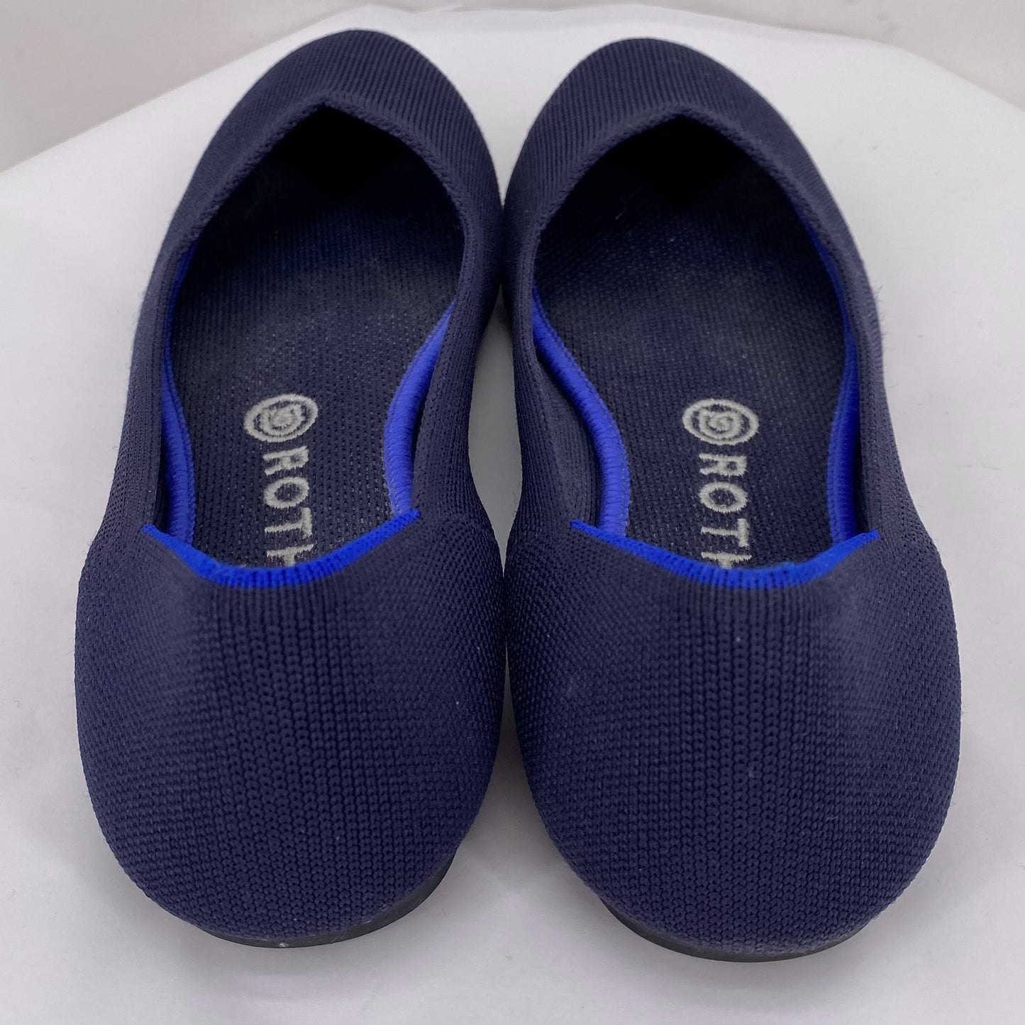 Navy W Shoe Size 8.5 ROTHY'S Flats