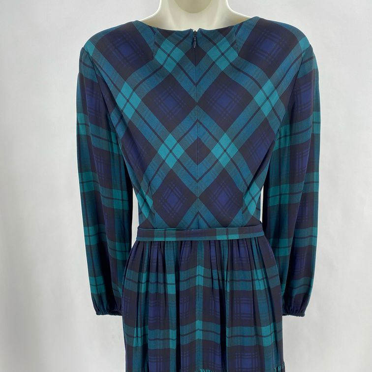 Size 4 J CREW Plaid Dress