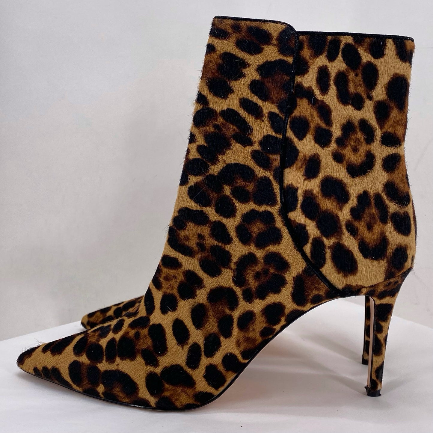BLACK/TAN W Shoe Size 8.5 J CREW shooties/booties