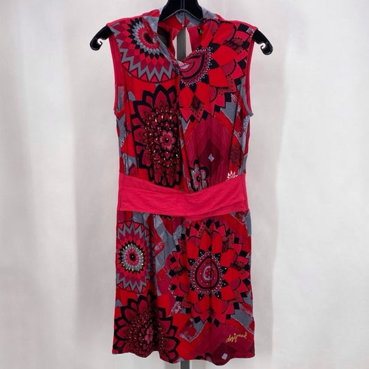 Size M DESIGUAL FLOWERS Dress