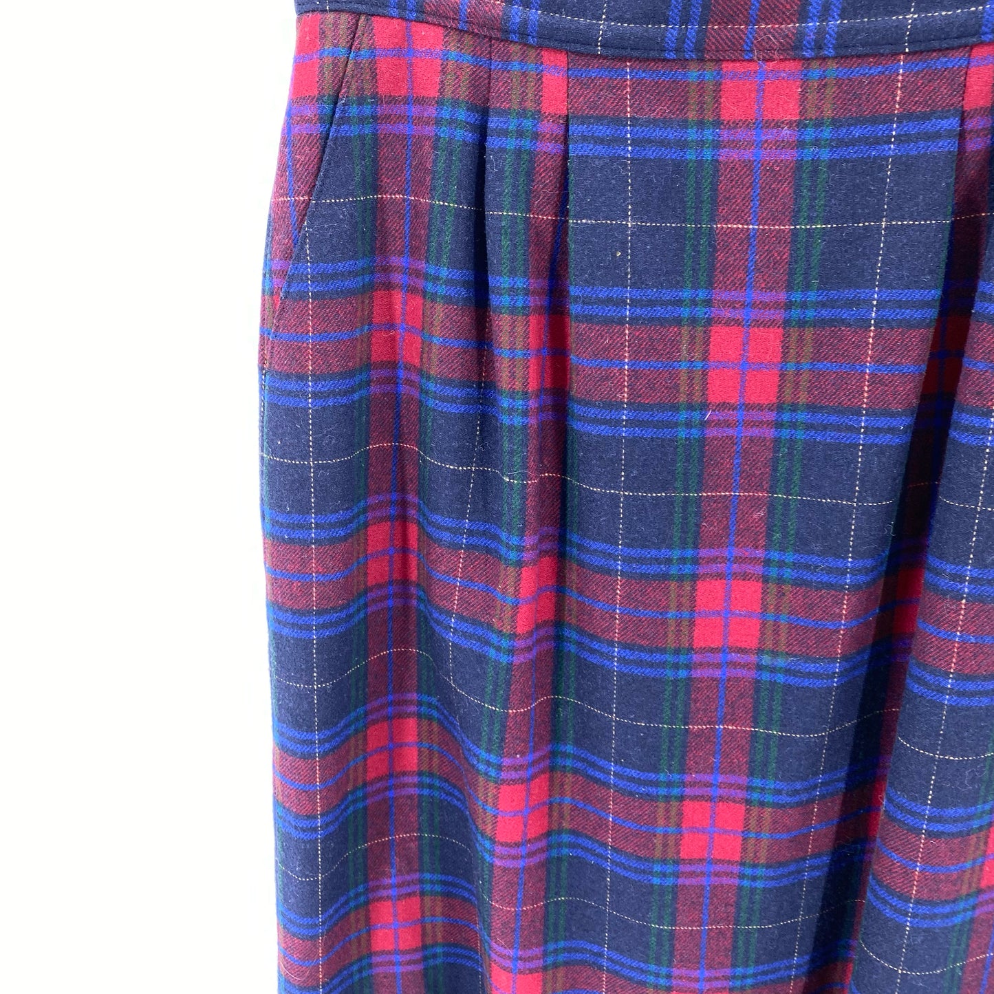 Size 12 PENDLETON Wool Plaid Skirt