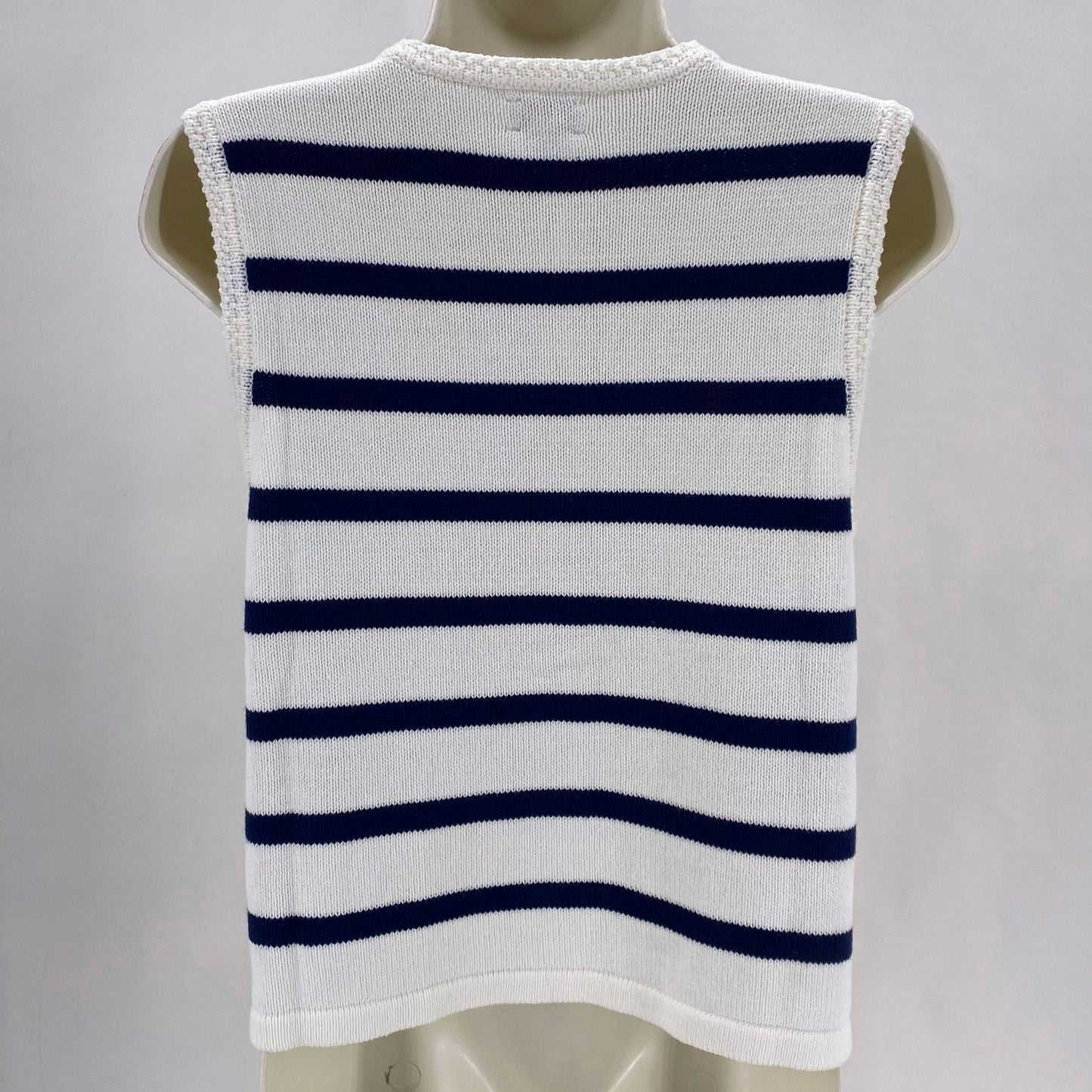 Size S J CREW Stripe Vest