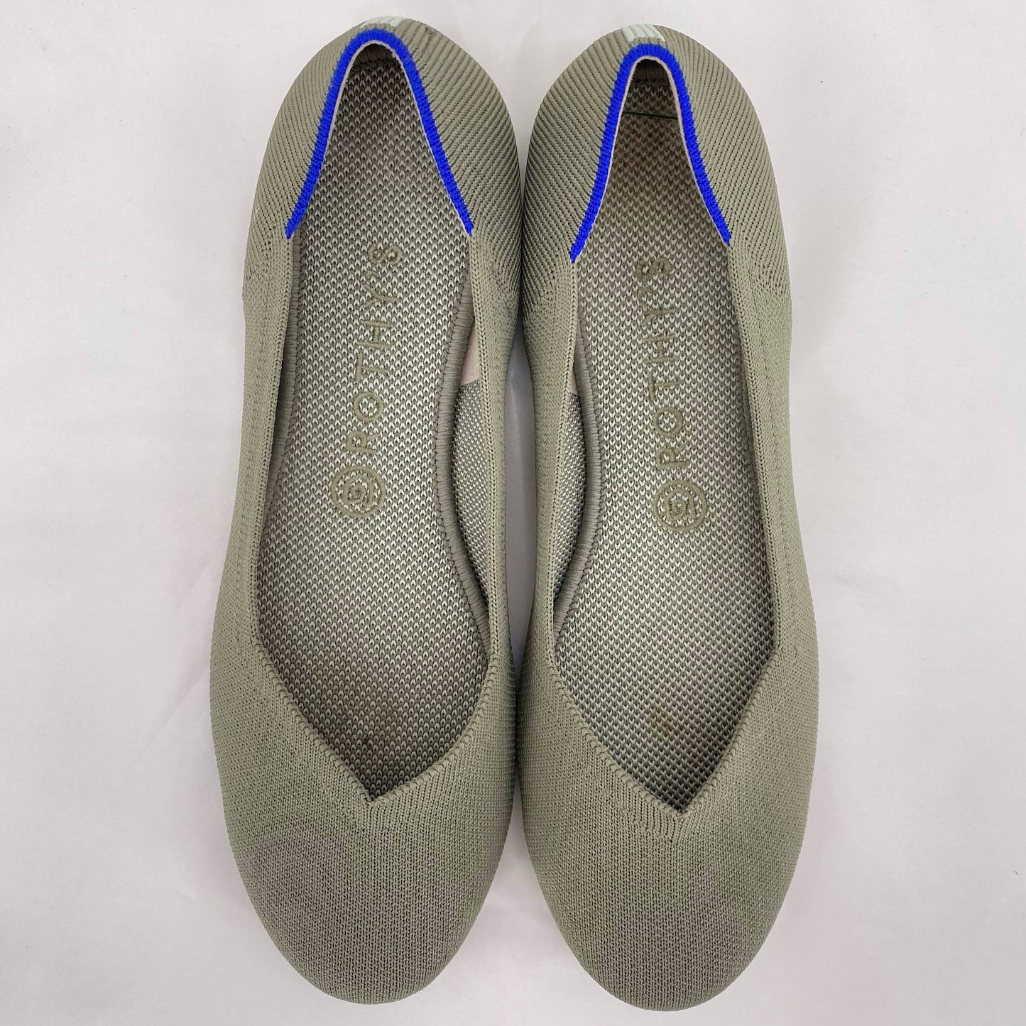 SEAFOAM W Shoe Size 9.5 ROTHY'S Flats