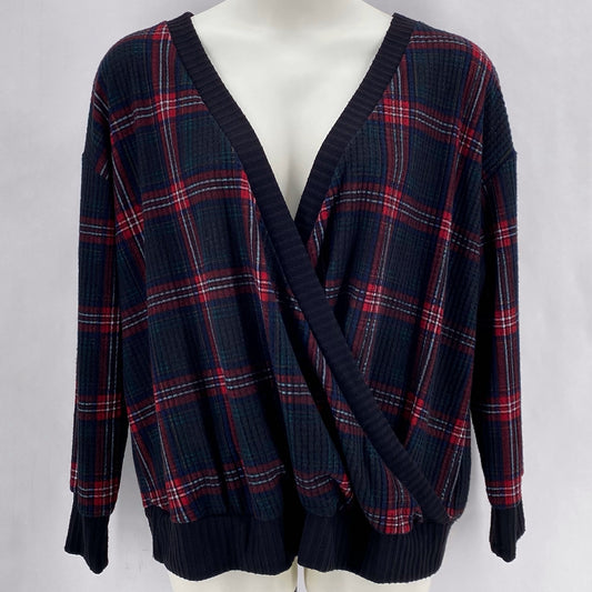 Size 2 TORRID Plaid Sweater