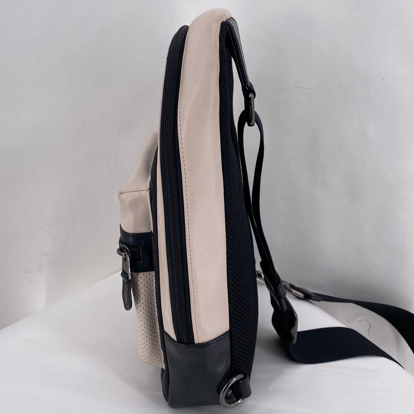 BLACK/WHITE COACH Cross-body