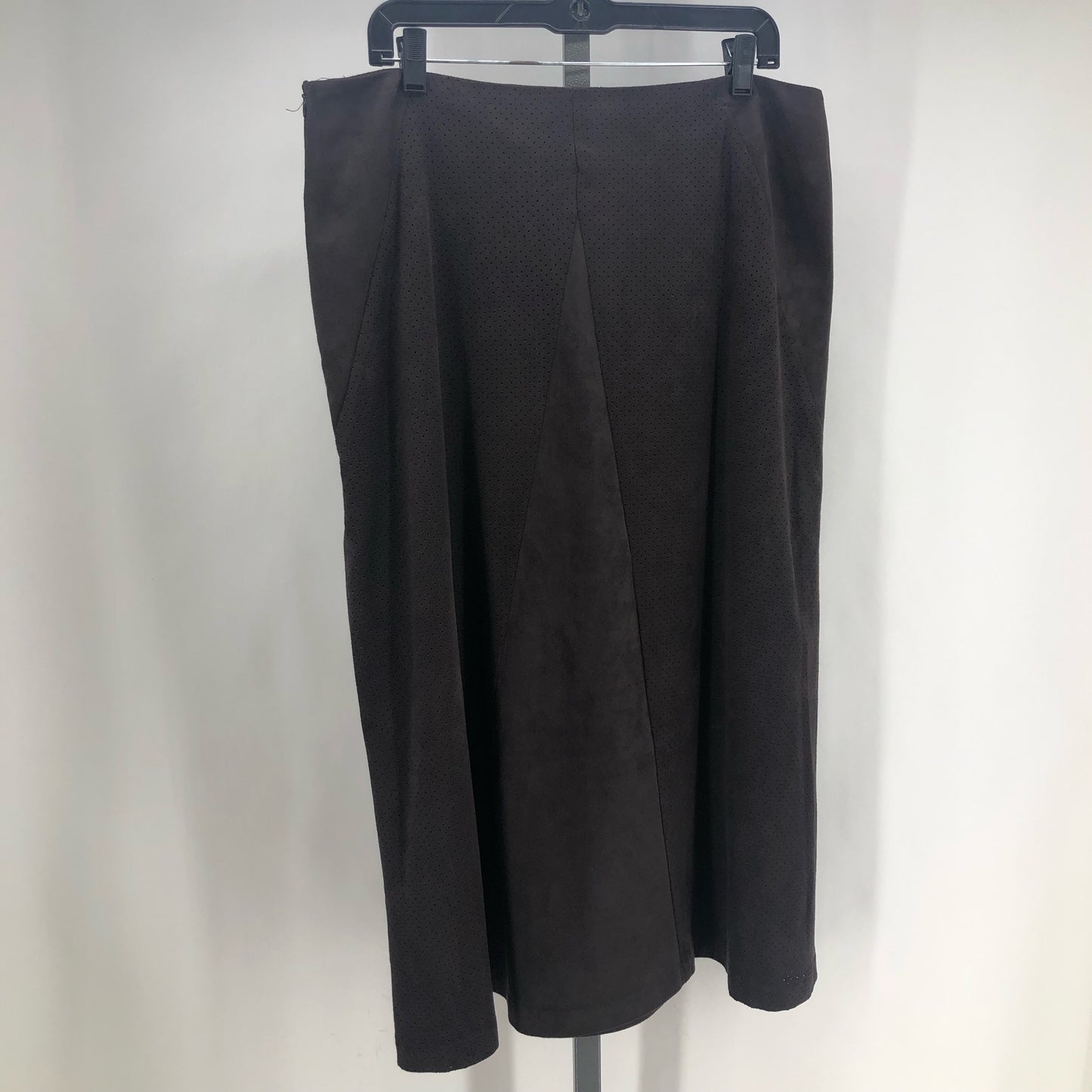 Size 12 TRIBAL FAUX SUEDE Skirt