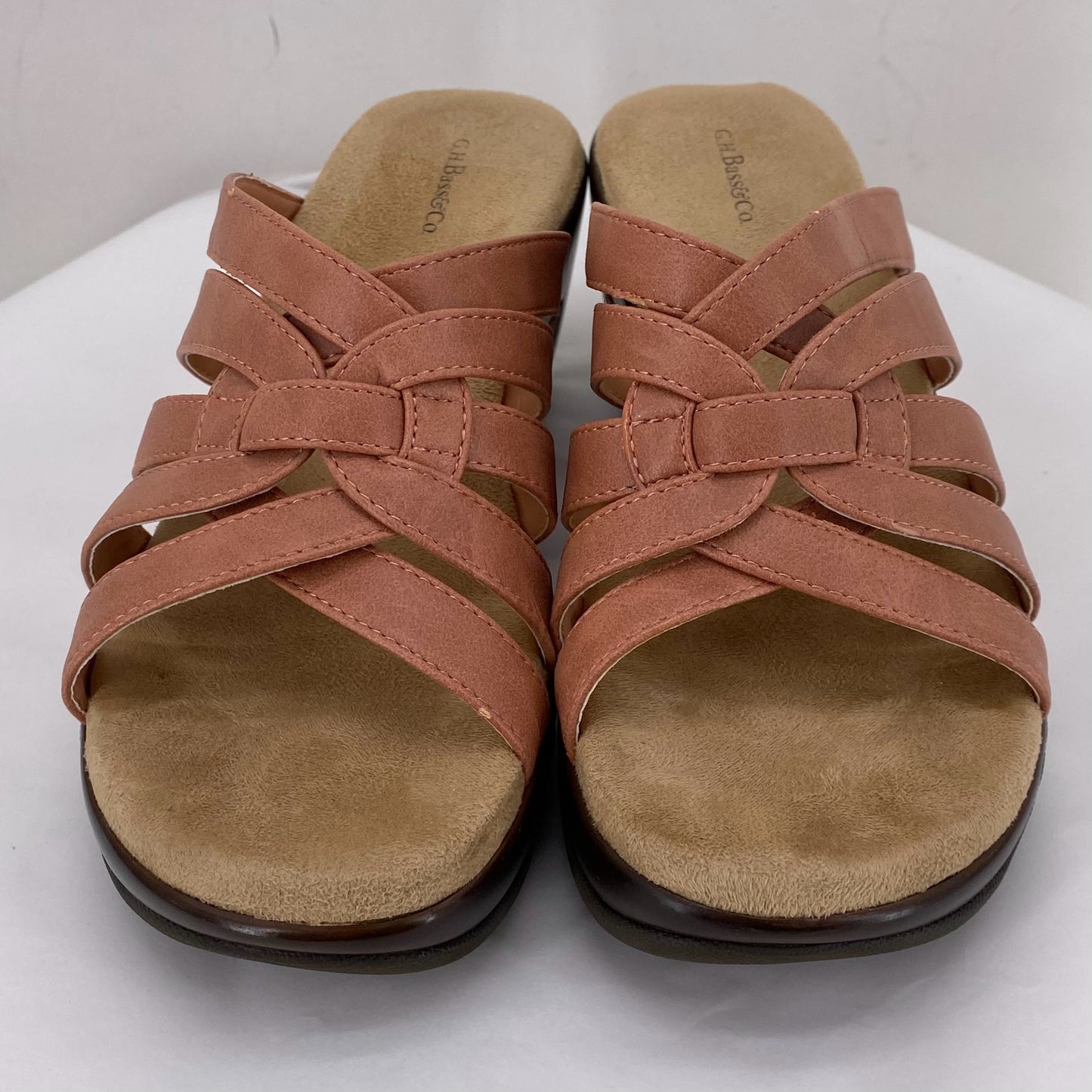 SALMON W Shoe Size 9 G.H.BASS Sandals