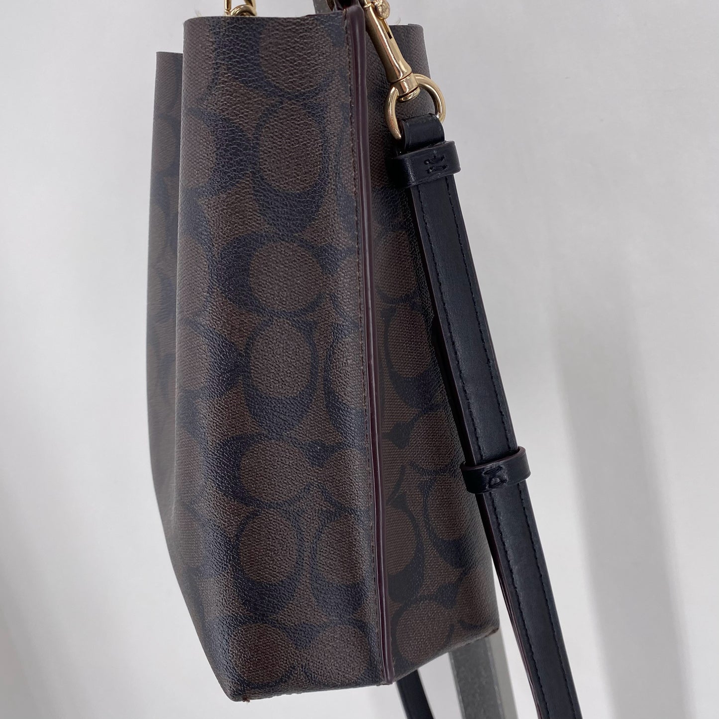 BLACK/BROWN COACH Cross-body
