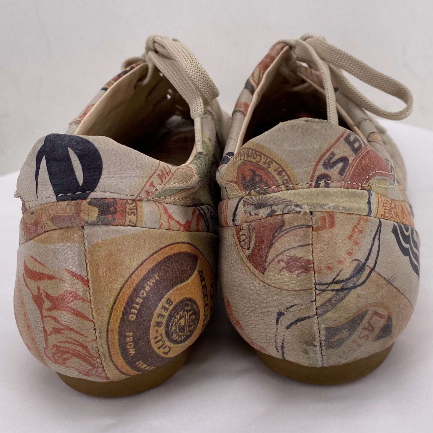 Beige W Shoe Size 11 Air Step Sneakers