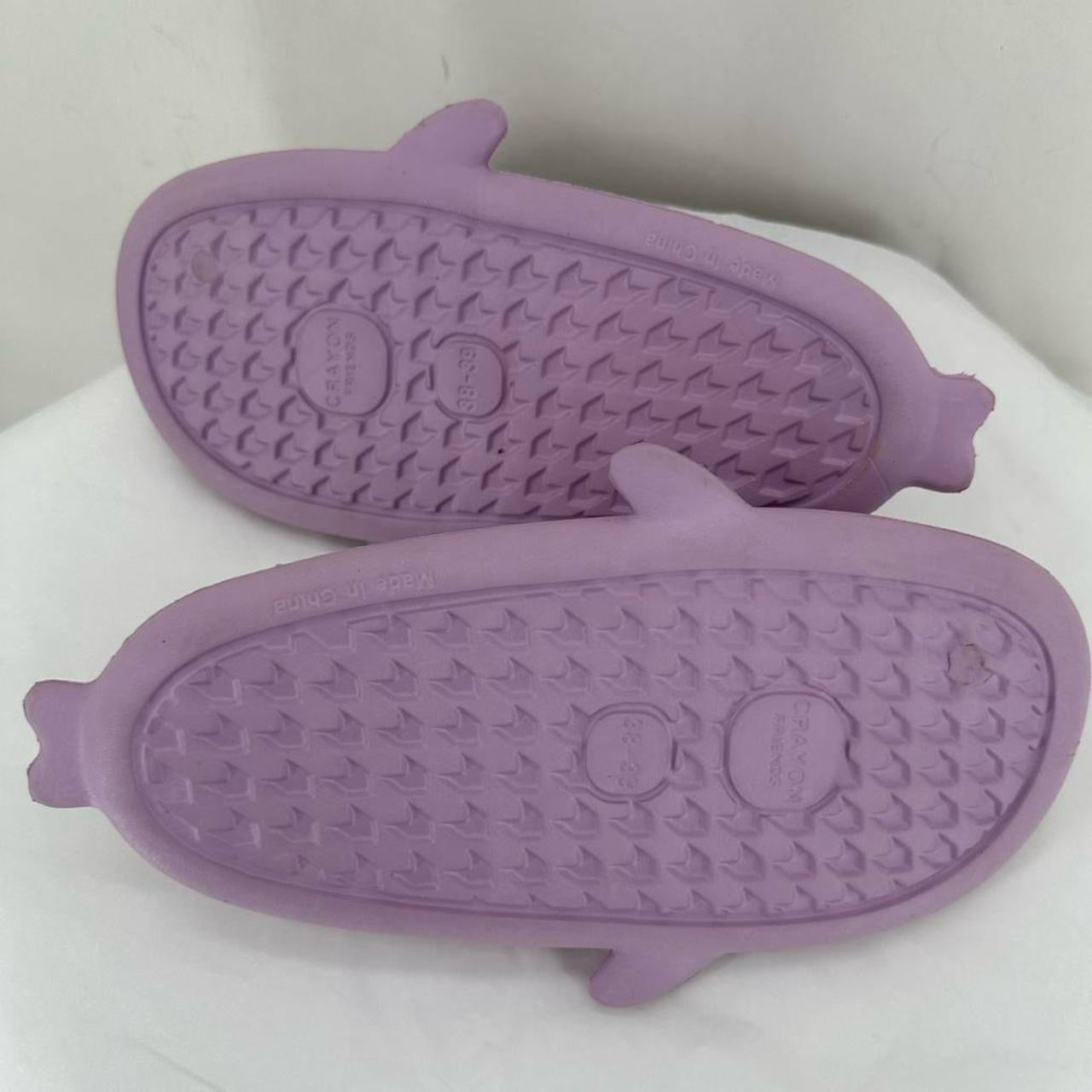 Purple W Shoe Size 8 Sandals