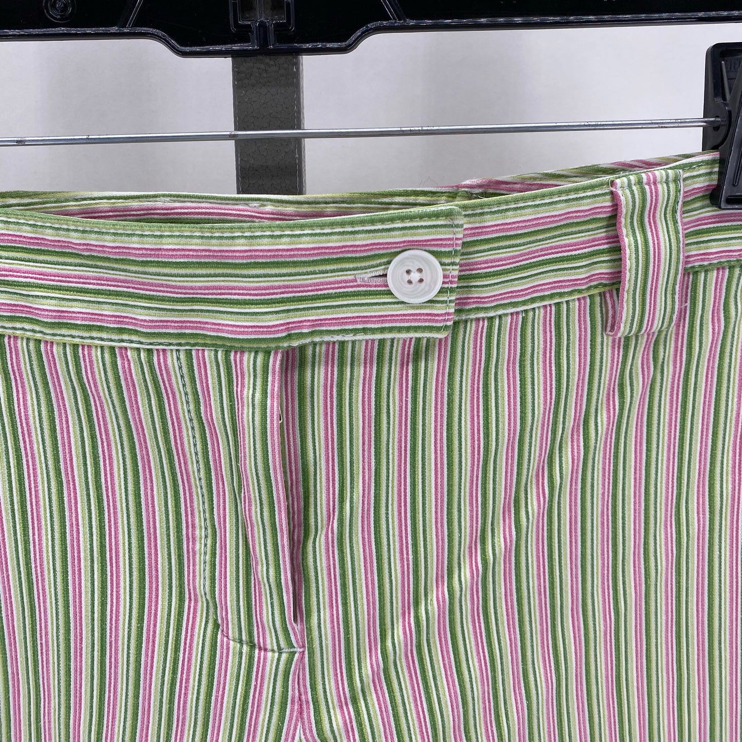 Size 8 ANN TAYLOR LOFT Stripe Shorts