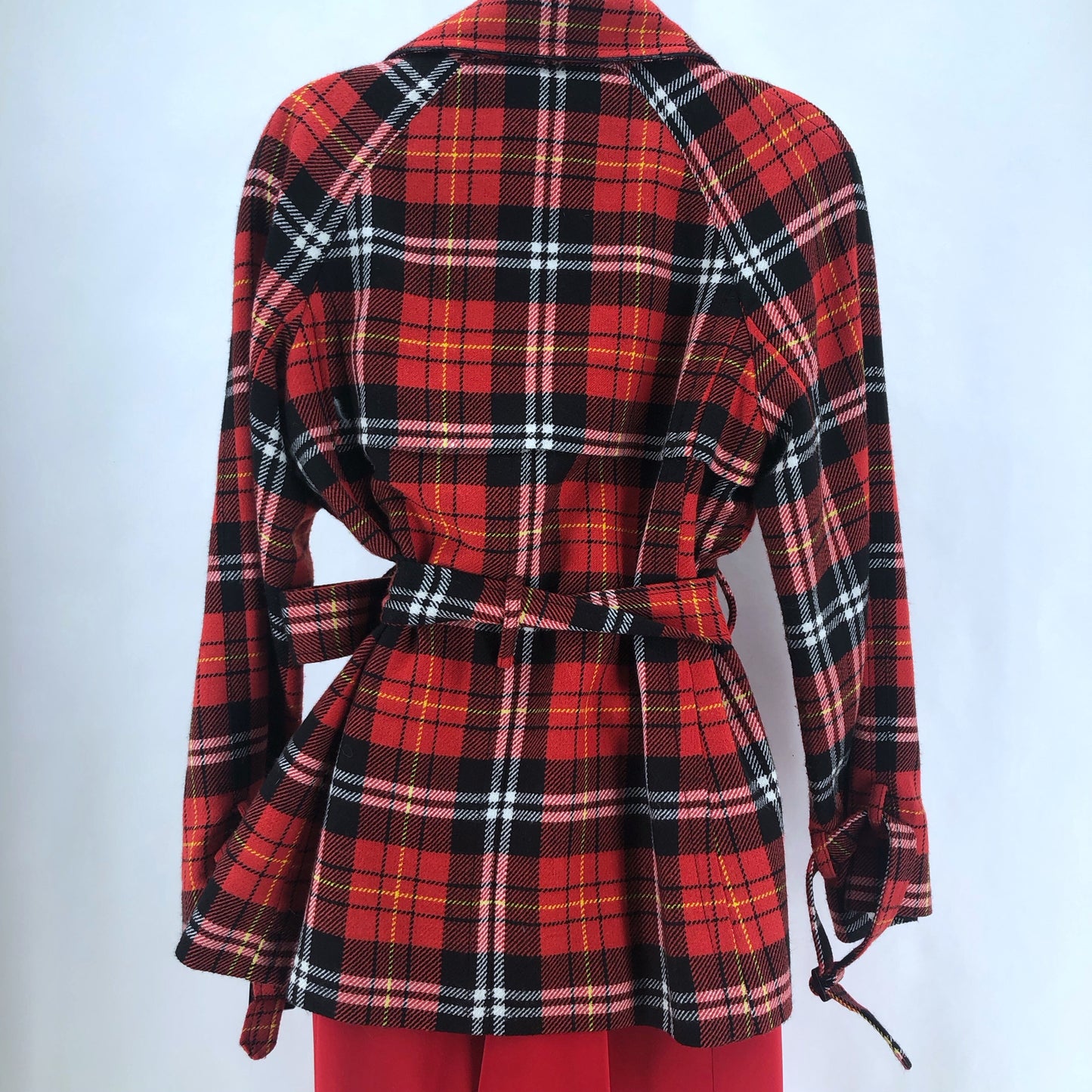 Size MP EVAN PICONE Plaid Coat