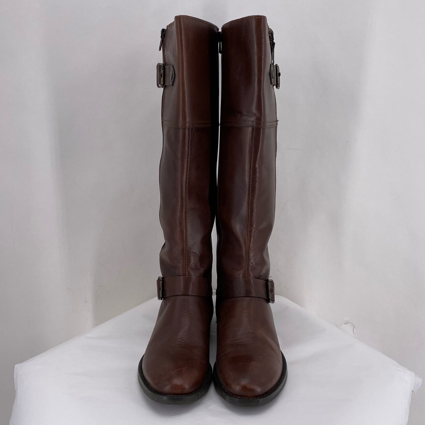 BROWN W Shoe Size 39 ALDO Boots