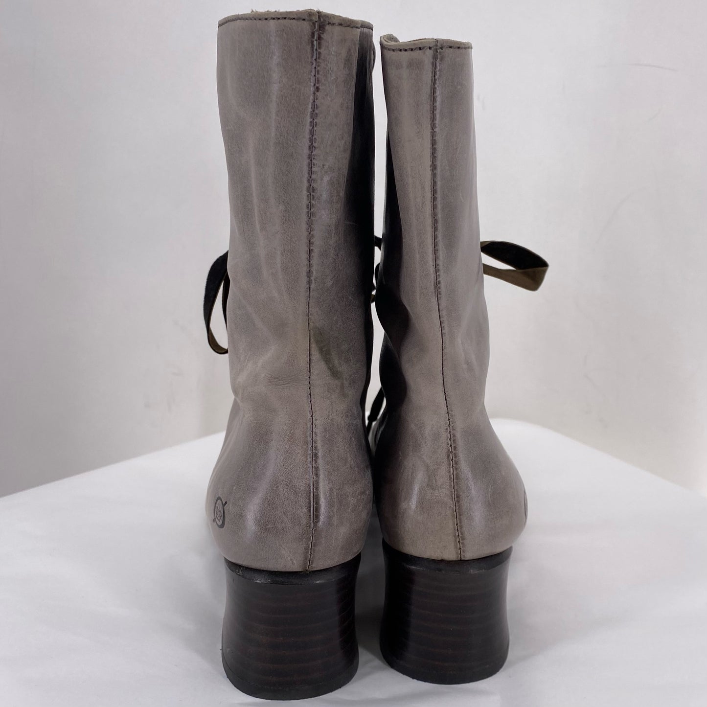 Gray W Shoe Size 8.5 BORN Boots