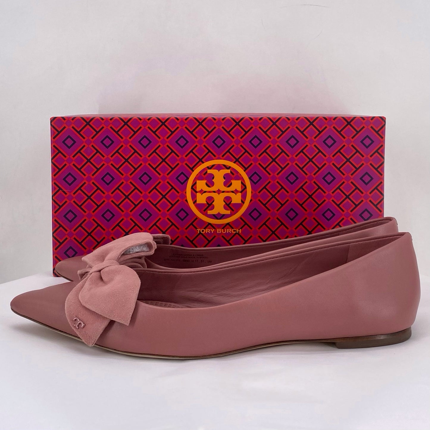 Pink W Shoe Size 9 TORY BURCH Flats