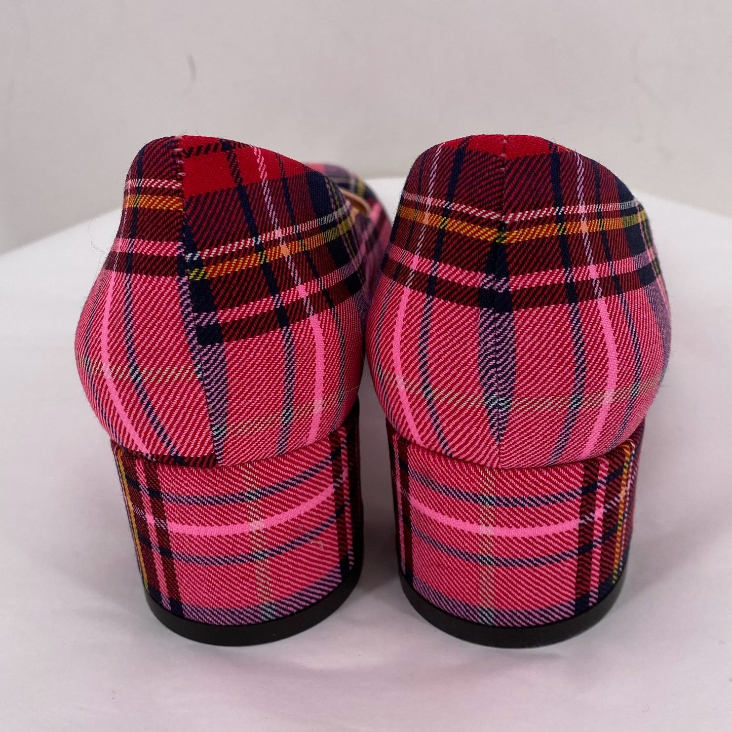 PINK/RED W Shoe Size 9 J CREW Pumps