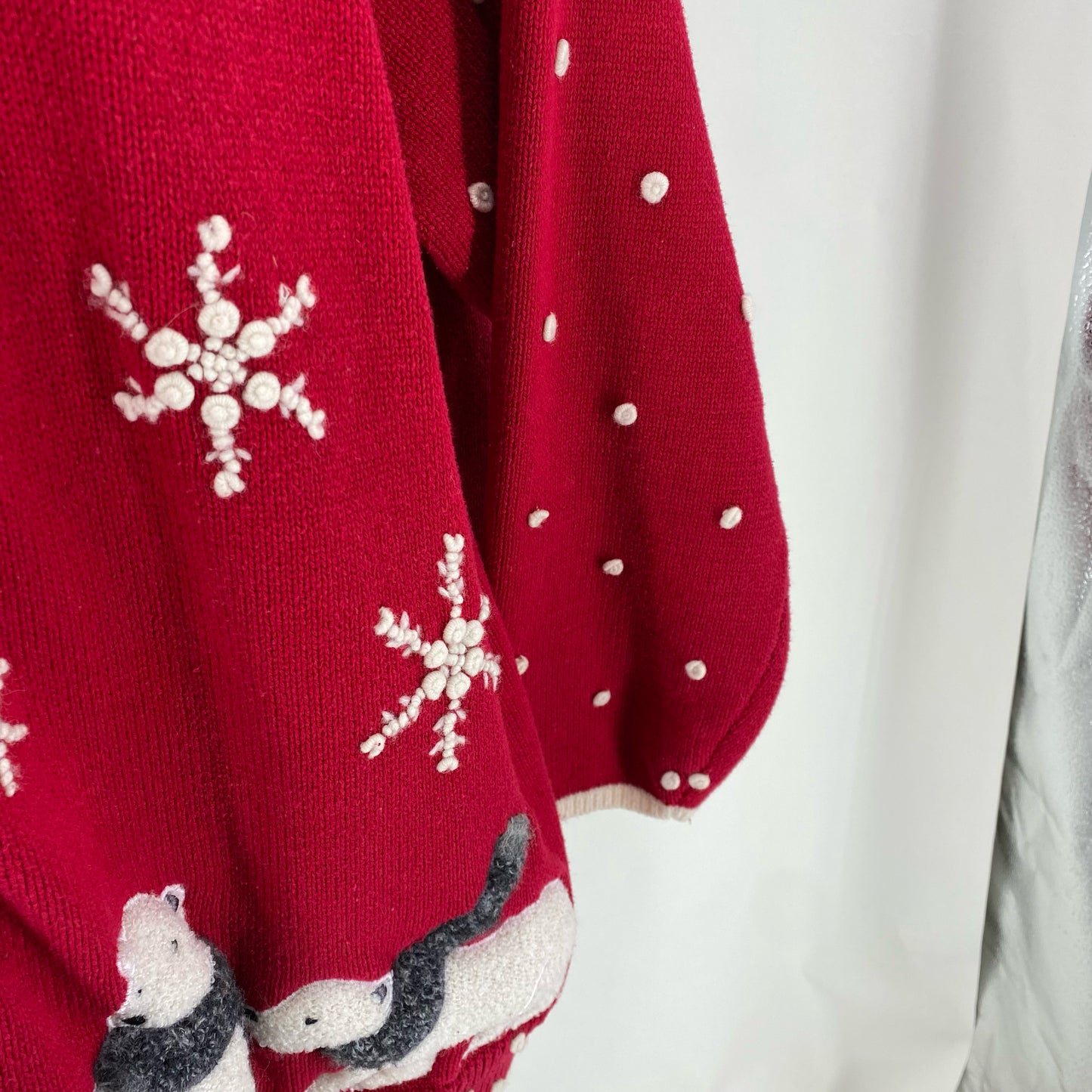 Size 3X TALBOTS CHRISTMAS Cardigan
