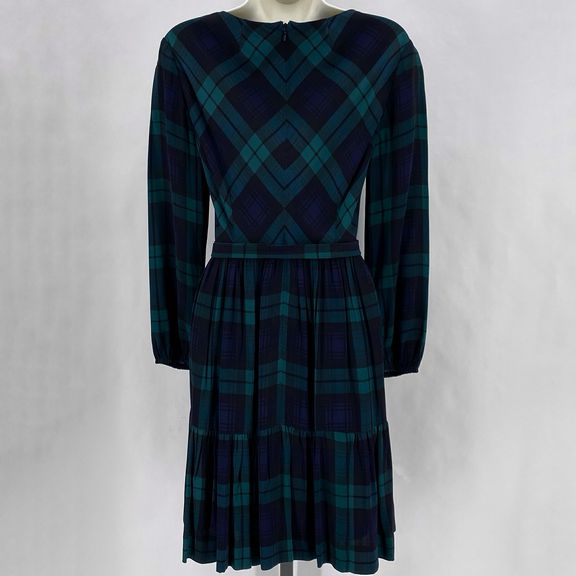 Size 4 J CREW Plaid Dress