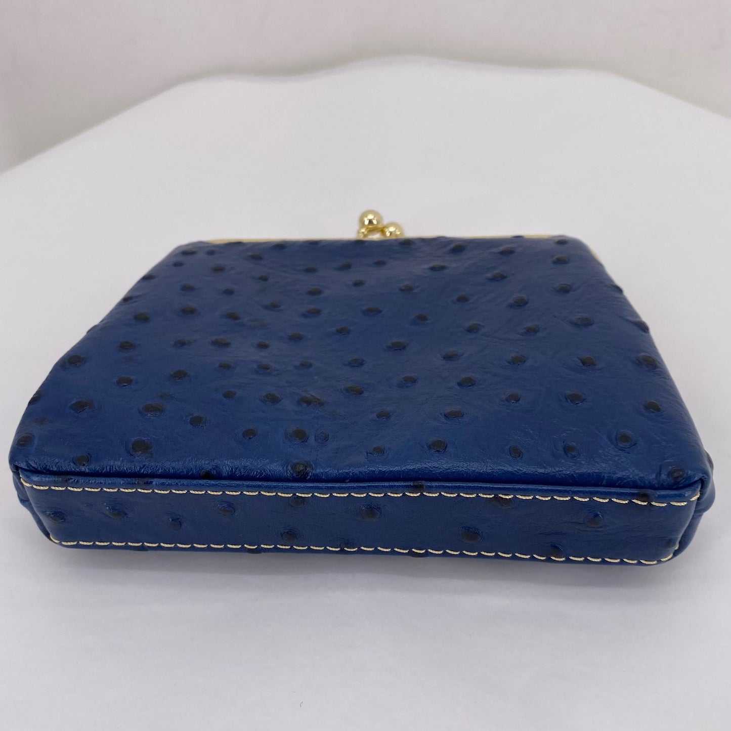 Blue DOONEY & BOURKE Leather Ostrich Wallet