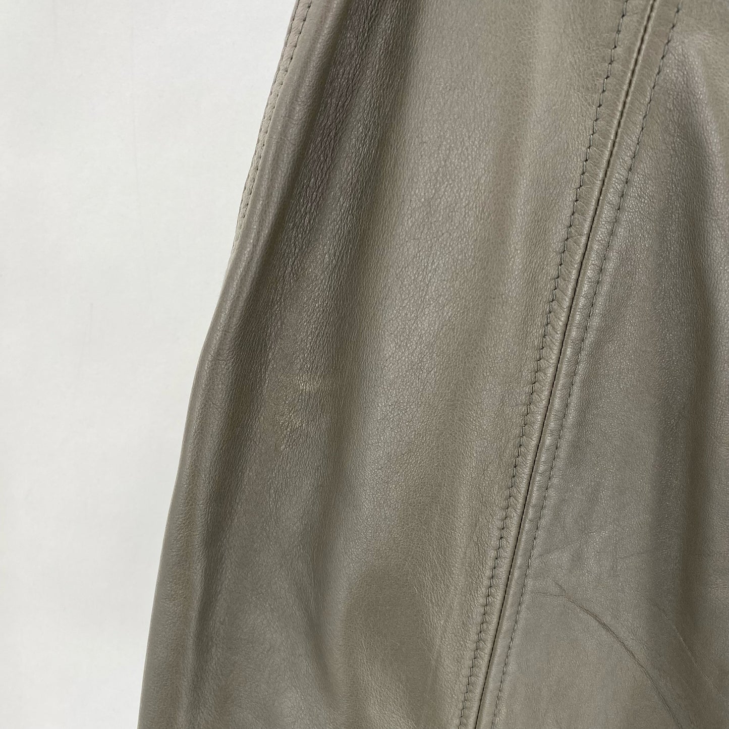 Size 6 REBECCA TAYLOR L LAMB LEATHER Skirt