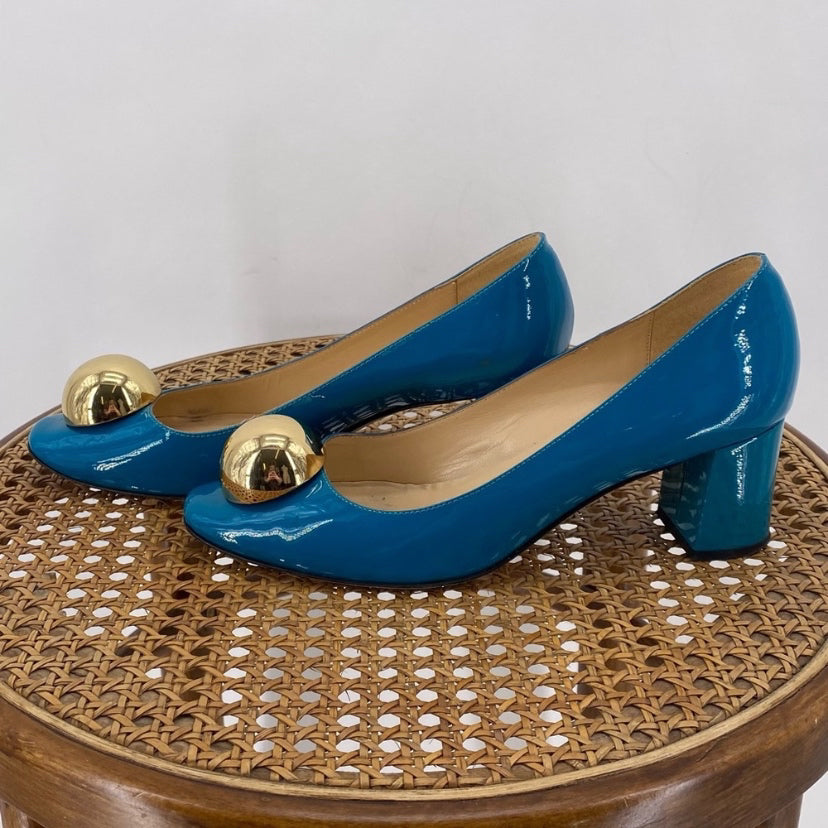 Teal W Shoe Size 7 KATE SPADE Pumps