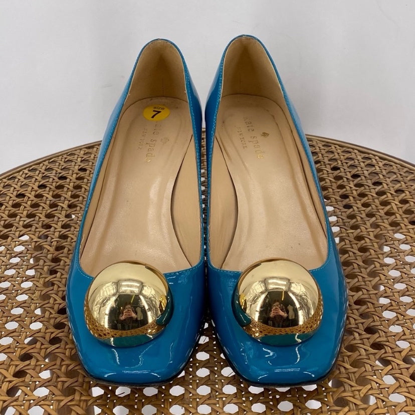 Teal W Shoe Size 7 KATE SPADE Pumps