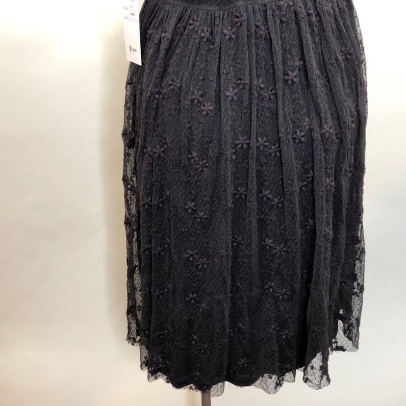 Size L BIYA NET Solid Dress