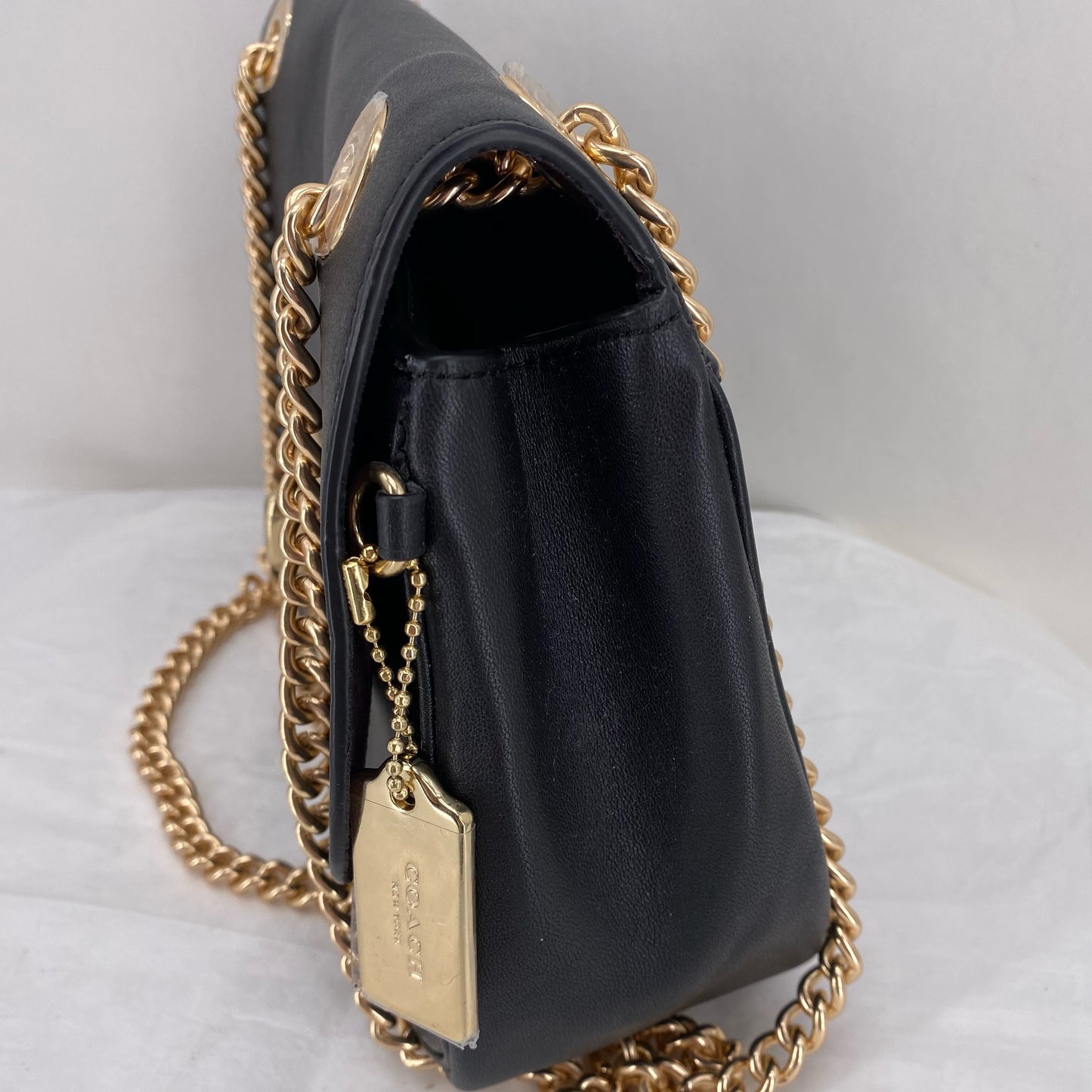 Black COACH Leather Cross-body