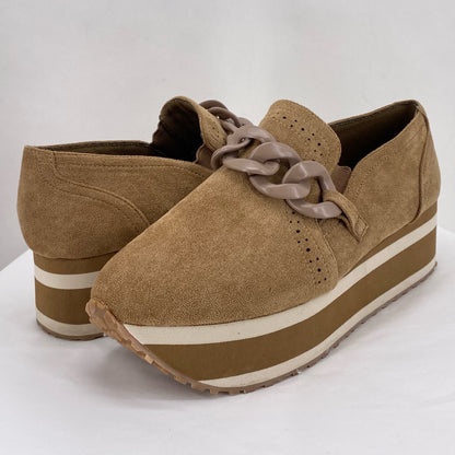 BROWN W Shoe Size 9 PIERRE DUMAS Loafer