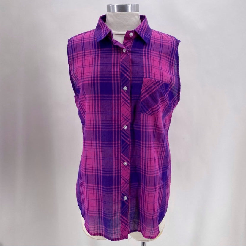 Size L RAILS Cotton Plaid Shirt