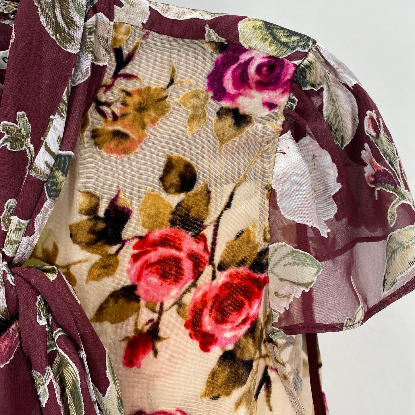 Size S ALICE & OLIVIA Floral Shirt