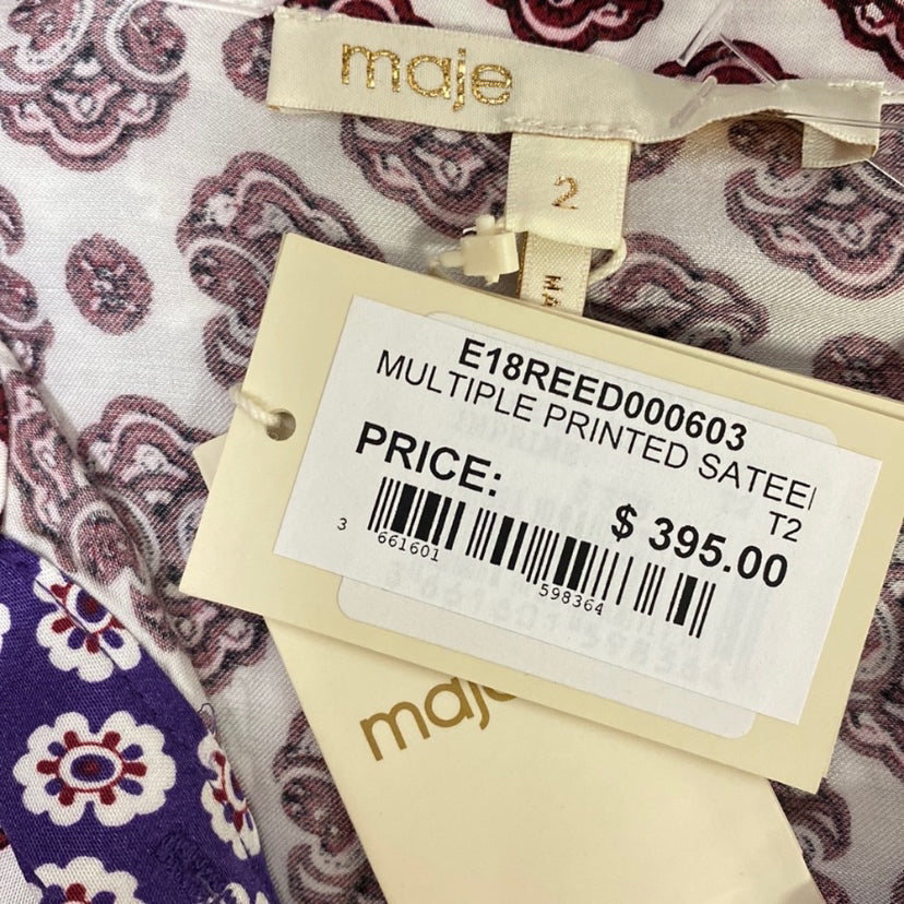 Size 2 MAJE FLOWERS Dress