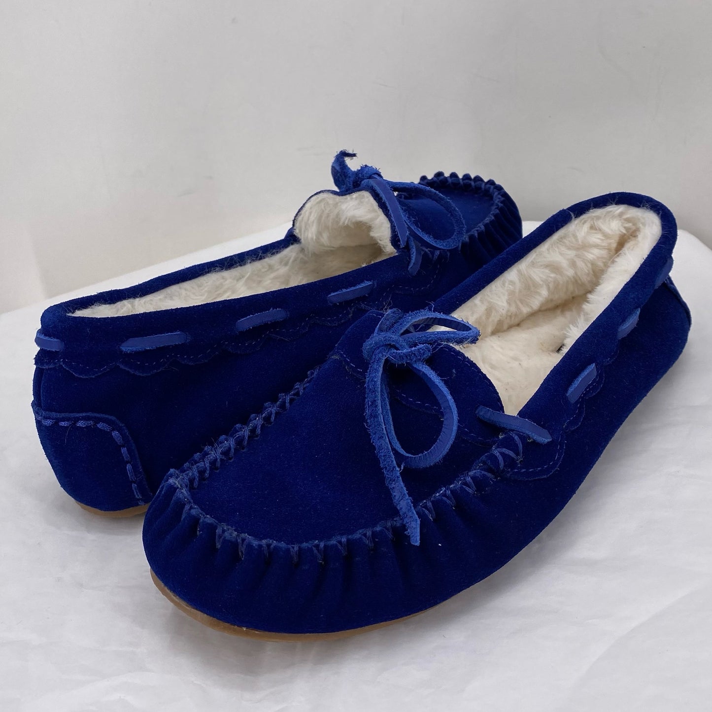 Royal Blue W Shoe Size 8 TALBOTS Loafer