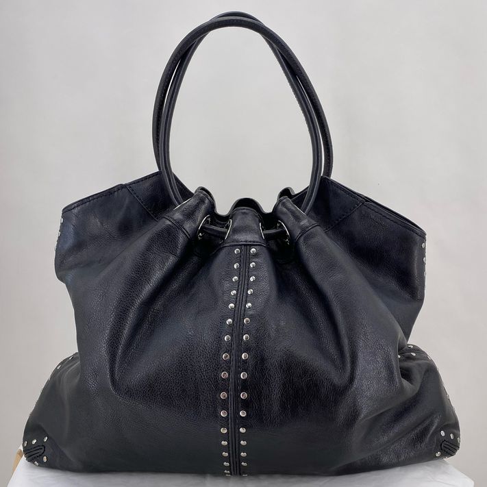 Black MICHAEL KORS Leather Satchel