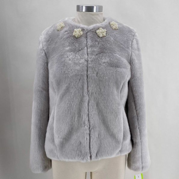 Size S TYLER BOE FAUX FUR Jacket