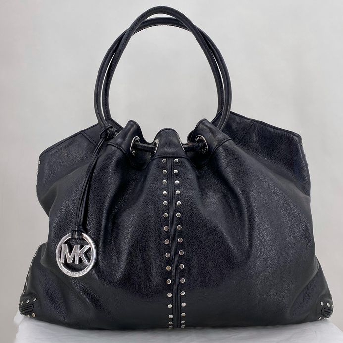 Black MICHAEL KORS Leather Satchel