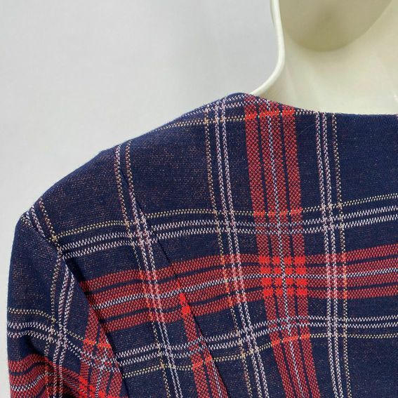 Size S ALEXA ADMOR Plaid Dress