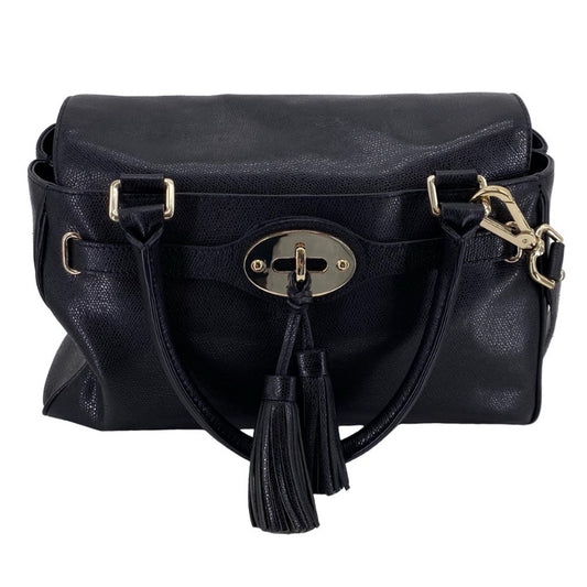 Black TALBOTS Leather Satchel
