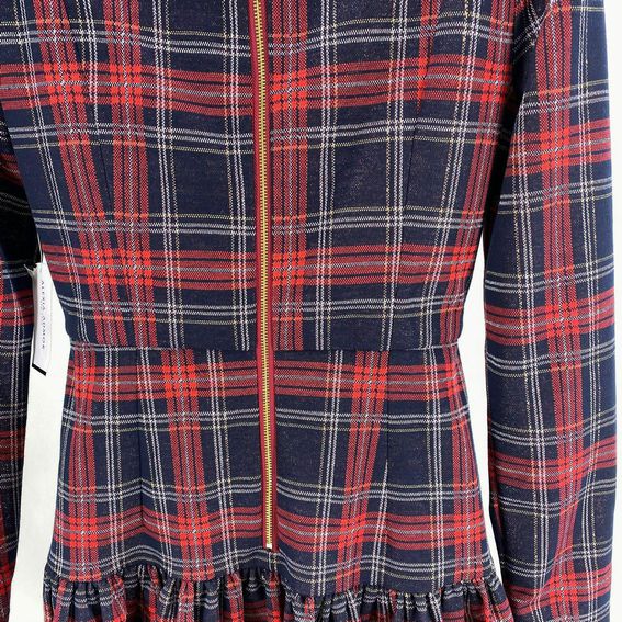 Size S ALEXA ADMOR Plaid Dress