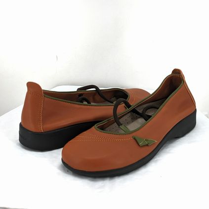 Orange W Shoe Size 38 ARCOPEDICO Flats
