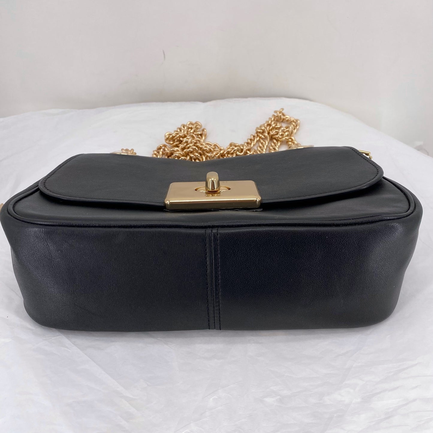 Black COACH Leather Cross-body