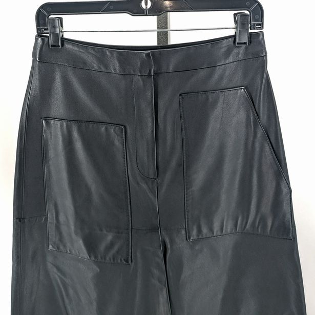 Size 4 TIBI LAMB LEATHER Skirt