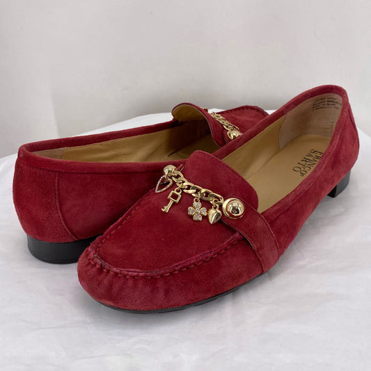 Red W Shoe Size 10 FRANCO SARTO Loafer
