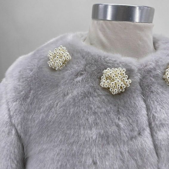Size S TYLER BOE FAUX FUR Jacket