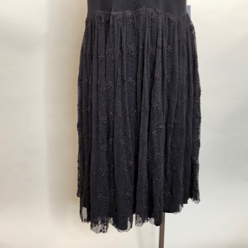 Size L BIYA NET Solid Dress